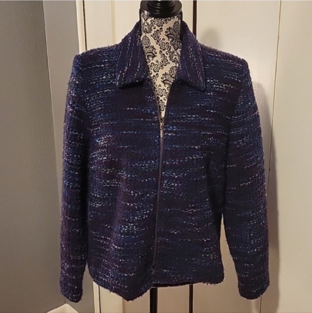 Requirements Zip Up Sweater